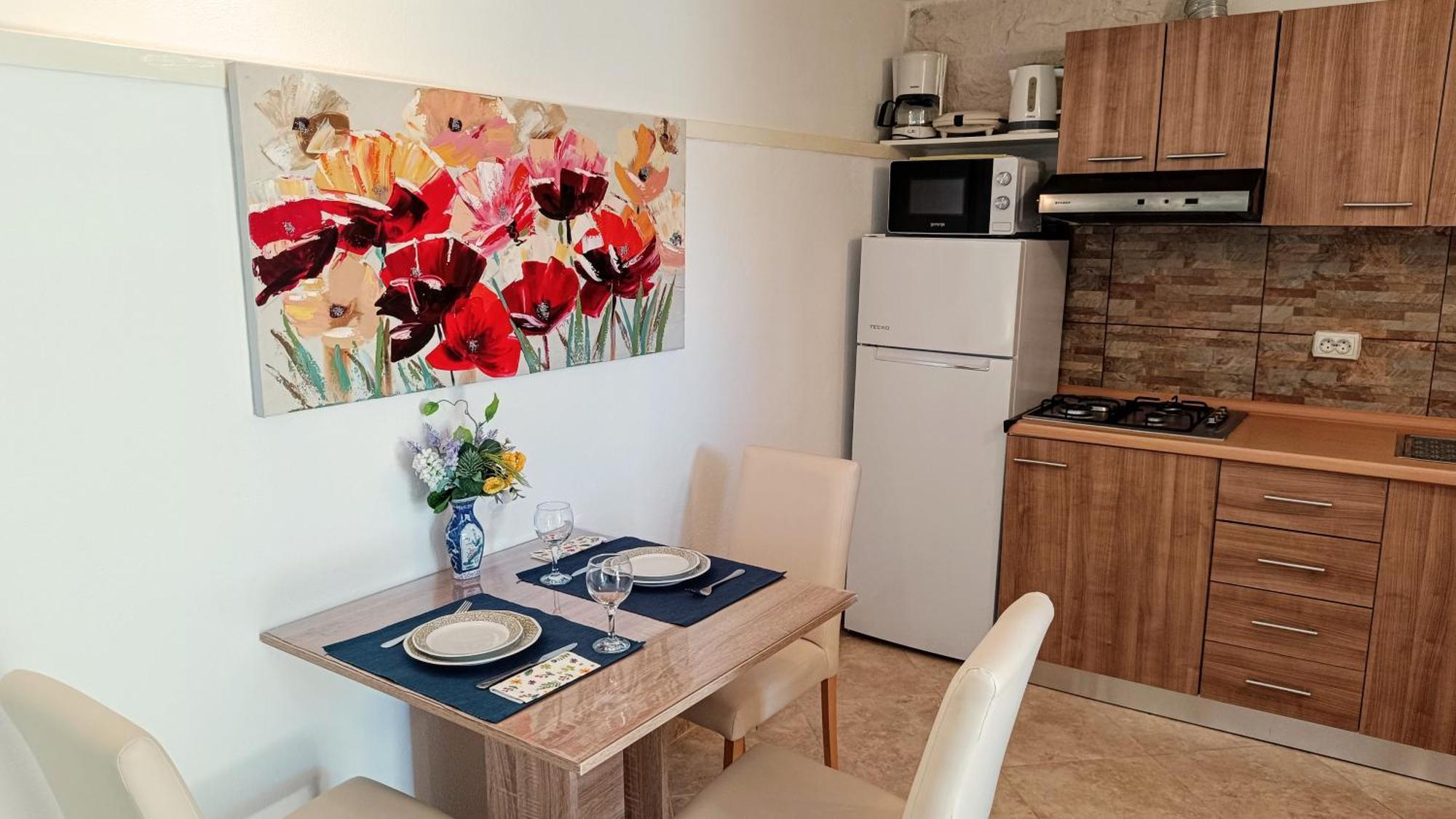 Apartment Igraliste Mirakul Seget Vranjica Eksteriør billede
